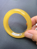 Yunnan natural A-quality ice yellow collectible yellow dragon jade bracelet. The special payment link for private photography is invalid.