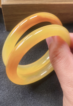 Huanglong Jade Yunnan natural A-quality high-quality Huanglong Jade bracelet payment link private auction invalid