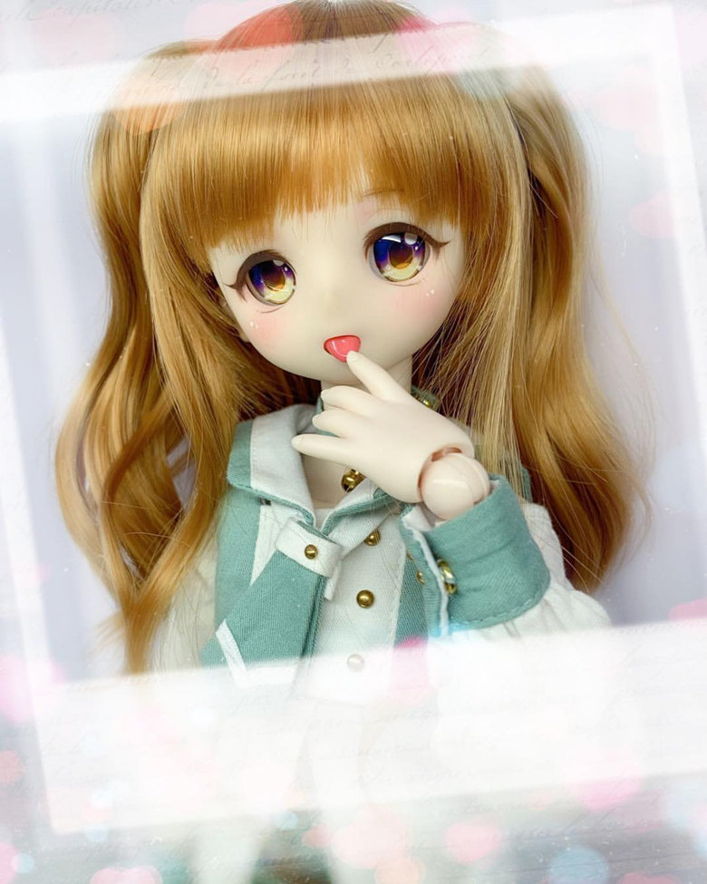 1 4BJD doll SD Aimerai-airi love for a secondary meta-style high-end resin movable doll