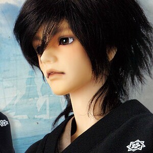 1 3 board wooden dragon horse with SD17 BJD SD