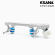 Double row skates aluminum alloy base roller skates double row triangle bracket accessories universal men's and women's pulley seat frame