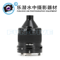 Nauticam EMWL 60 ° view of the objective lens #87221