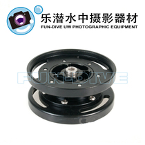 Double-sided M67 mount external mirror mount for Nauticam lamp arm #25513