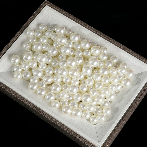 Белые бусины из жемчуга ручной работы, аксессуар, аксессуары