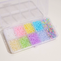 Коробка с 10 сети, монохромная модель, 1 Set/Box, 4 мм, 10 грамм на сетку, около 1500 кусочков