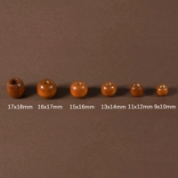 Цвет светло-коричневый 13х14мм диаметр отверстия 5мм 50 шт.