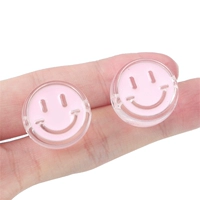 Акриловые розовые аксессуары, 22мм, 9мм, 4мм