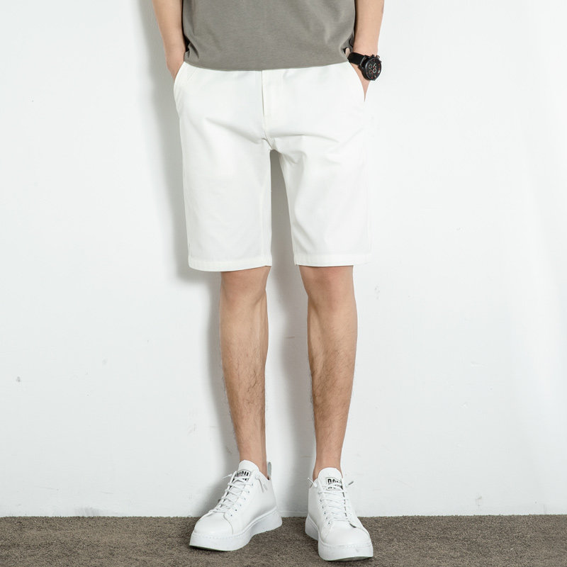 2021 new summer thin casual shorts men's cotton Korean trend loose 5-point five-point pants men's five-point pants