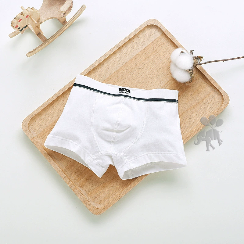 Trẻ em Boxer Tóm tắt ETX Cotton Thổi bé trai Đồ lót tuổi teen Trường tiểu học Big Boy Thiếu niên Quần lót