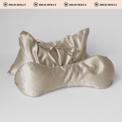 Silk Buckwheat Triangular Pillow for Cervical Spine Support, Sleep Aid, Anti-Arch Traction Pillow, Buckwheat Pillow for Adults Only