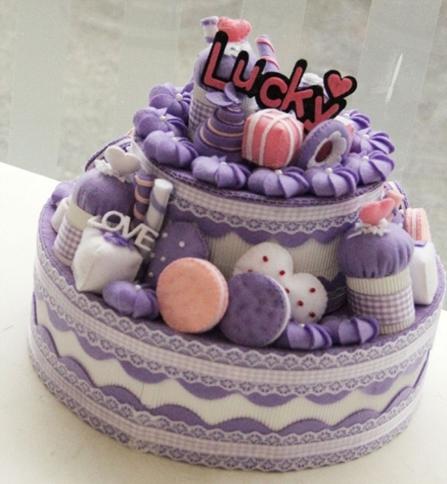 Non-woven cake combination making fun felt handbag manual kit kit kindergarten decoration