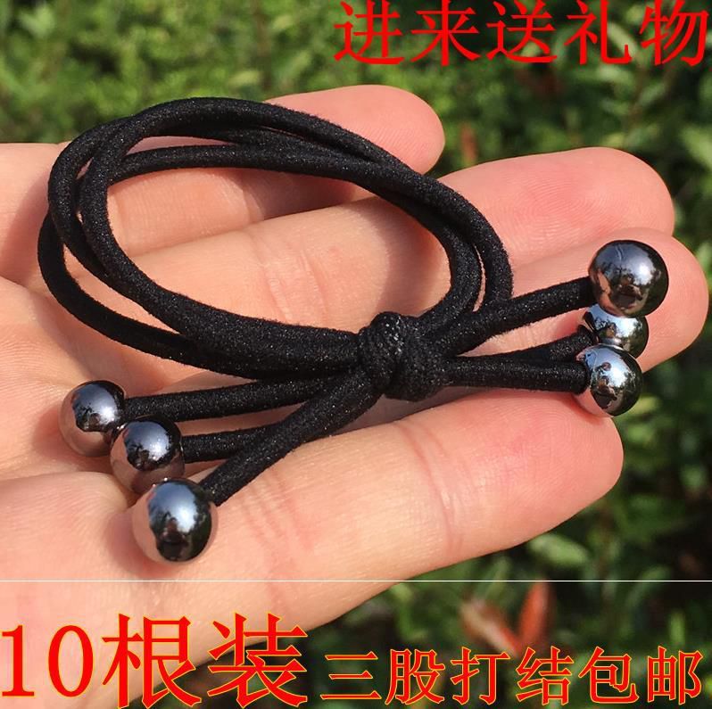Pi Jin tie hair ring fried hair tendons new 2019 small fresh and durable girl heart hair accessories all-match
