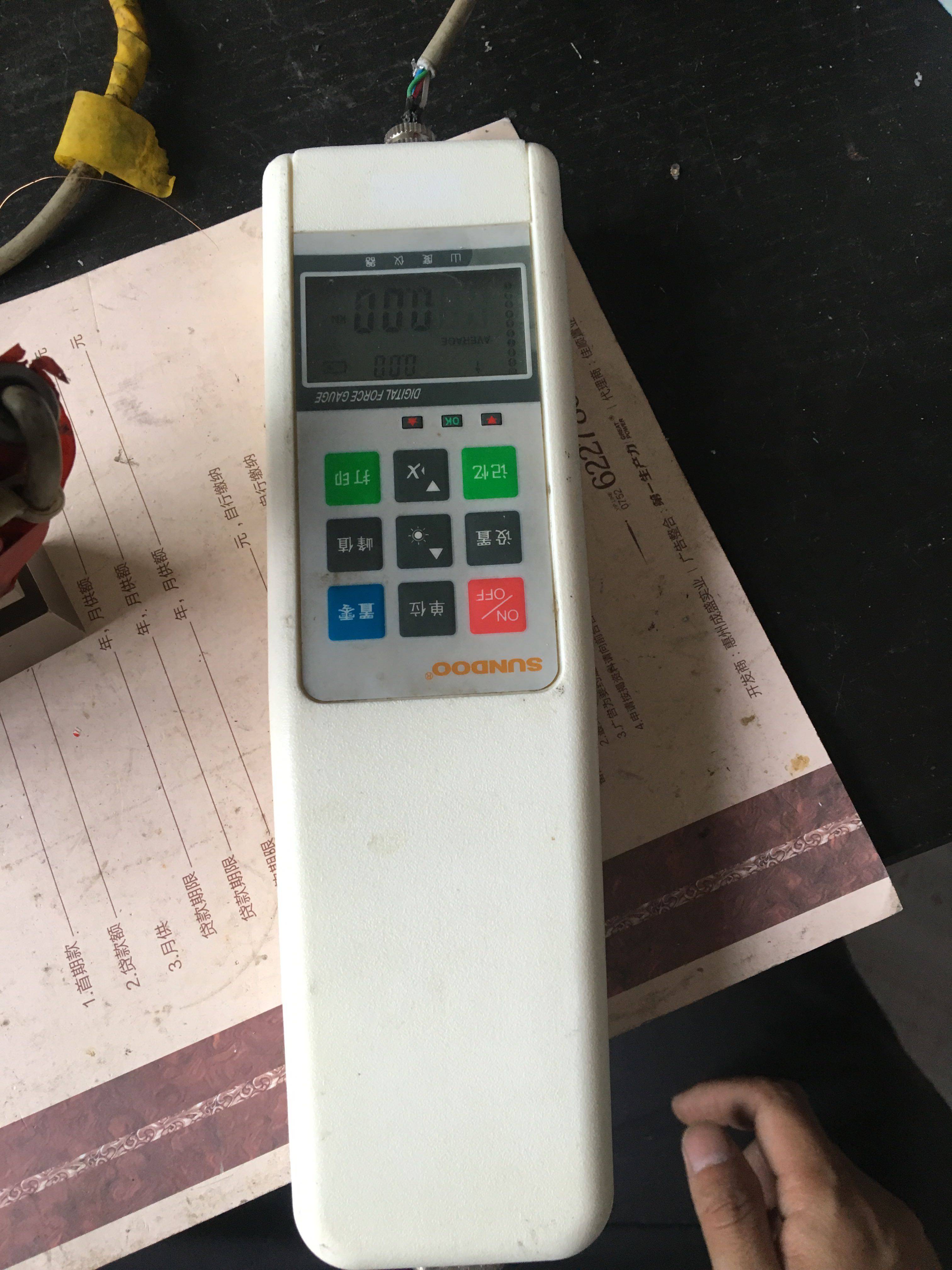 Very new guarantee original dress Good use Mountain Degree SUNDOO number of display push-pull force meter SH-2K SH-50K Host good to use