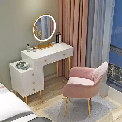Nordic light luxury dressing table bedside storage cabinet integrated Net red ins modern simple bedroom mini small apartment