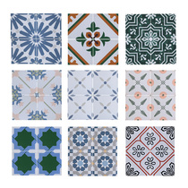 Toilet tile Net red Restaurant non-slip floor tile courtyard balcony small tile kitchen wall tile 300x300