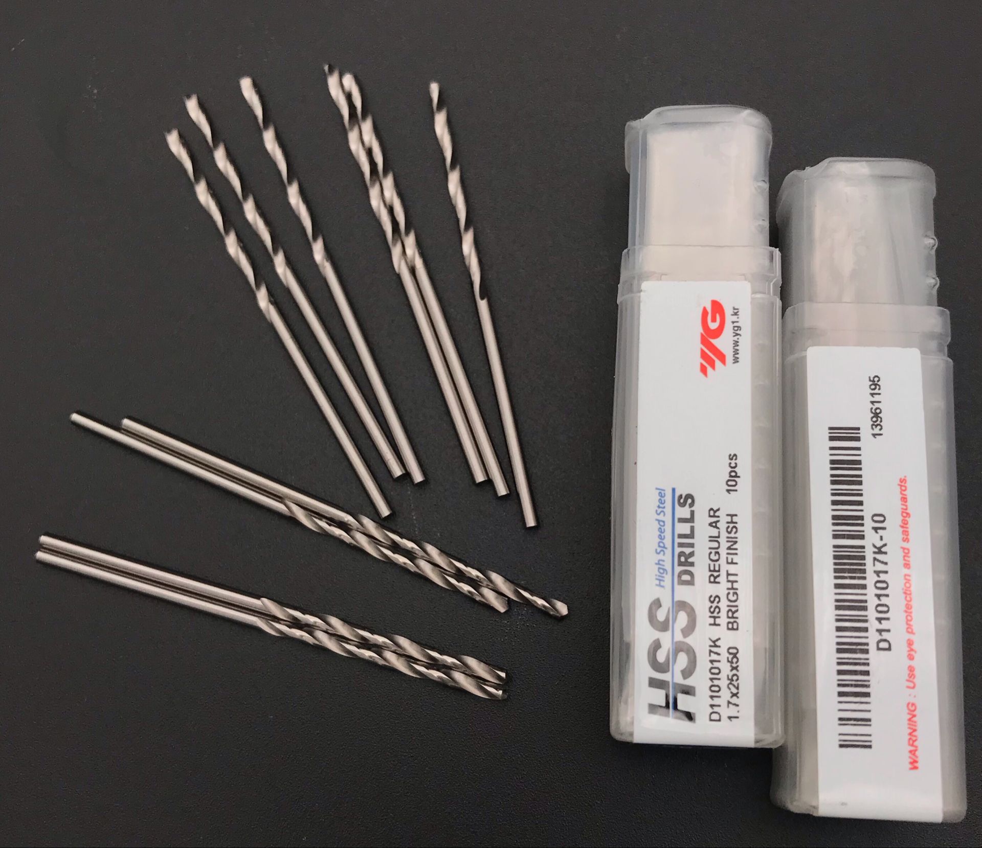 Imported Korea YG straight shank twist drill high-speed net 1 251 3 1 4 1 5 1 65 1 7 1 851 9