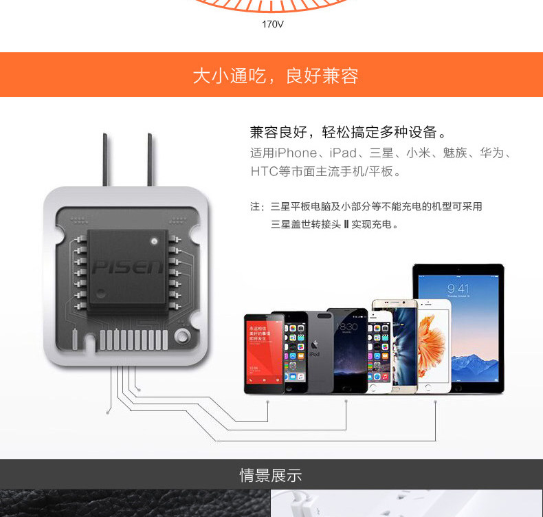 chargeur PISEN pour téléphones SAMSUNG SAMSUNG - Ref 1293699 Image 14