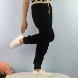 Демисезонные комфортные штаны для отдыха, коллекция 2023, на шнурках