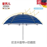 Импортная детская коляска для выхода на улицу, универсальный зонтик с аксессуарами, Германия, защита от солнца