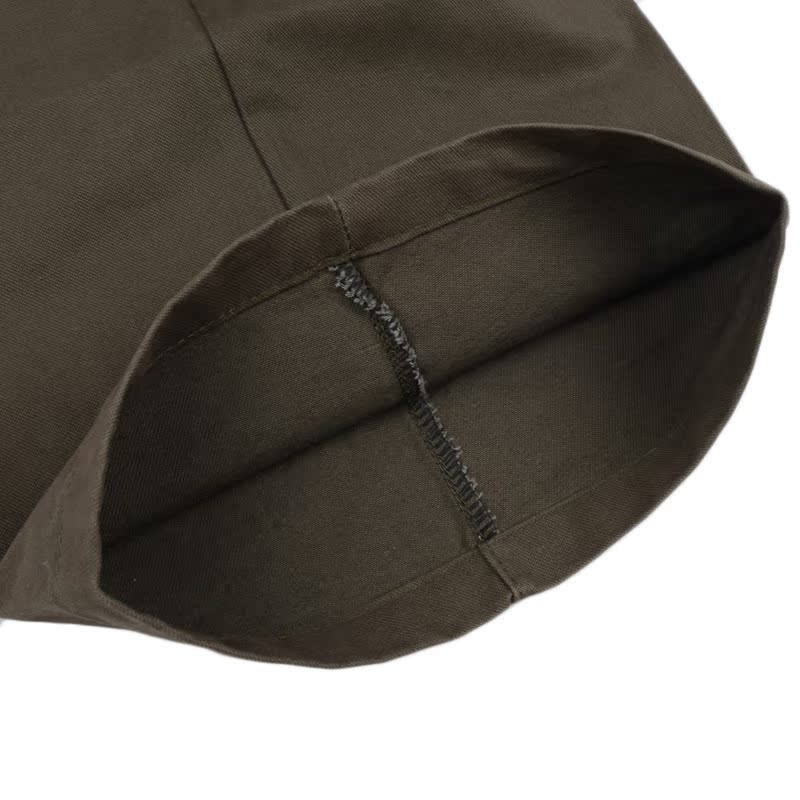 Cộng với phân bón XL quần cotton mùa thu và mùa đông dày cotton cao eo sâu quần baggy nam