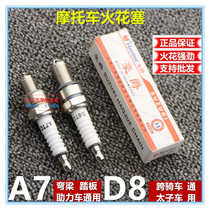 Motorcycle accessories A7 70 spark plug D8 125 spark plug power ignition motorcycle universal