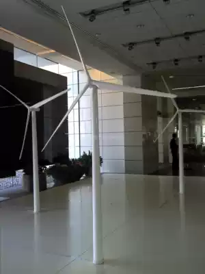 Customized 1-6 meters indoor and outdoor static and dynamic large wind turbine model teaching demonstration model