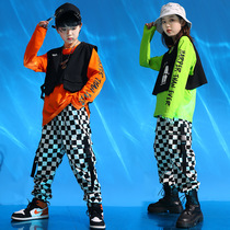Hip-hop childrens hip-hop costumes boys cool shelves encourage costumes girls handsome students Korean version of the trendy clothes