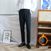 Черные флисовые штаны