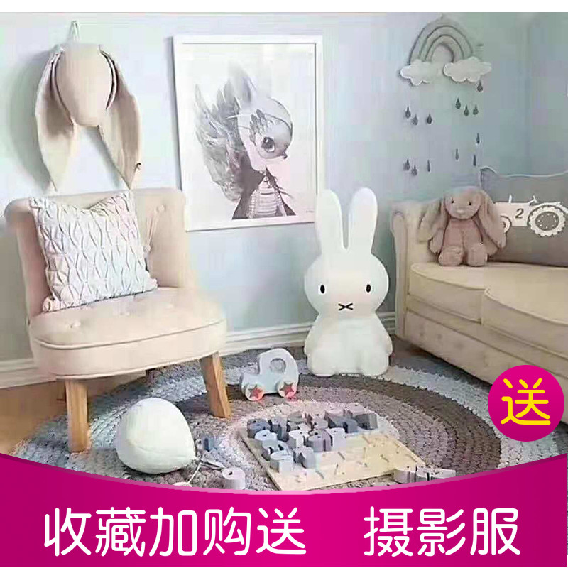 Children's real scene production daytime photo props decoration design renderings personality creative photo studio background wall