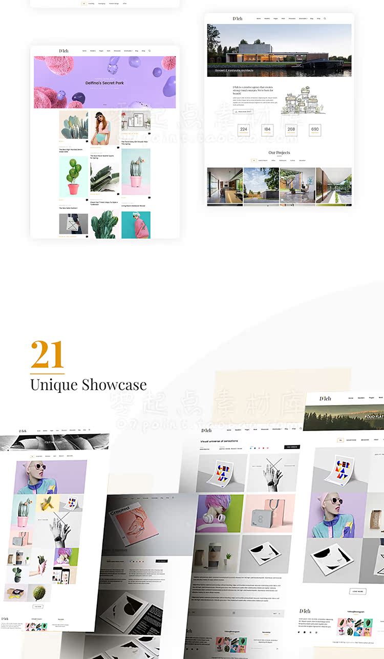 WEB doanh nghiệp trang web khung trống thiết kế web mẫu thiết kế giao diện UI psd lớp tập tin nguồn tài liệu ps - Kính kính tom ford