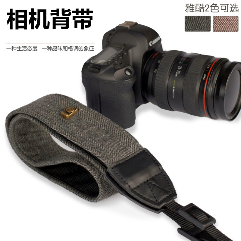 SLR Camera baby bag Neck camera shoulder strap Canvas single shoulder baby bag Micro SLR Camera camera photography baby bag accessories
