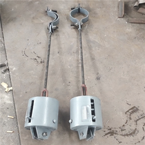 Factory direct-pin spring hanger single tie rod rigid hanger threaded hanger hanger threaded joint ring lugs