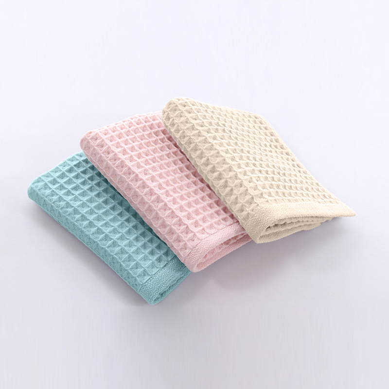 Yunrou Quick-Absorbent Waffle Towel Set (Set of 3)