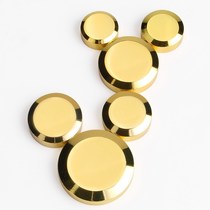 Copper nail Copper ring nut Mirror bracket Round cap Nail cap bolt Wall mirror nail frame Nail buckle Take-up nail Copper Rose wire