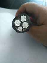 The national standard aluminum core 4 core wire YJLVLVLV3*10 16 25 35 square 3 1 core three-phase four-wire power cable