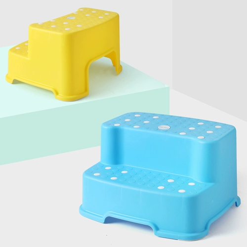 Детская гигиеническая двухэтажная нескользящая стремянка