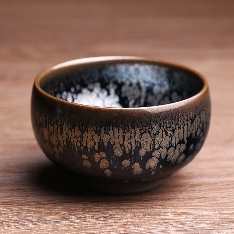 茶櫃　牡丹　　新品未使用 非遺大師李盞柜牡丹花建盞主人杯茶盞茶杯天目純手工高端茶器茶具|建盞