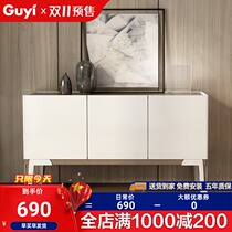 Ancient Yi Nordic sideboard lockers Modern small-sized living room dining room tea cabinet multifunctional lockers White