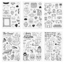 1PC Transparent Silicone Clear Stamps for Scrapbooking DIY P