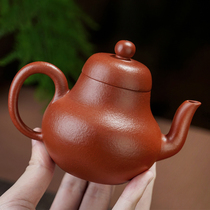 Zhu Mud Pavilion Pot Purple Sand Pot Pure Handmade Retro Teapot Ceramic Single Pot Kung Fu Tea With Pleasant Virtuoso Liu Yadong