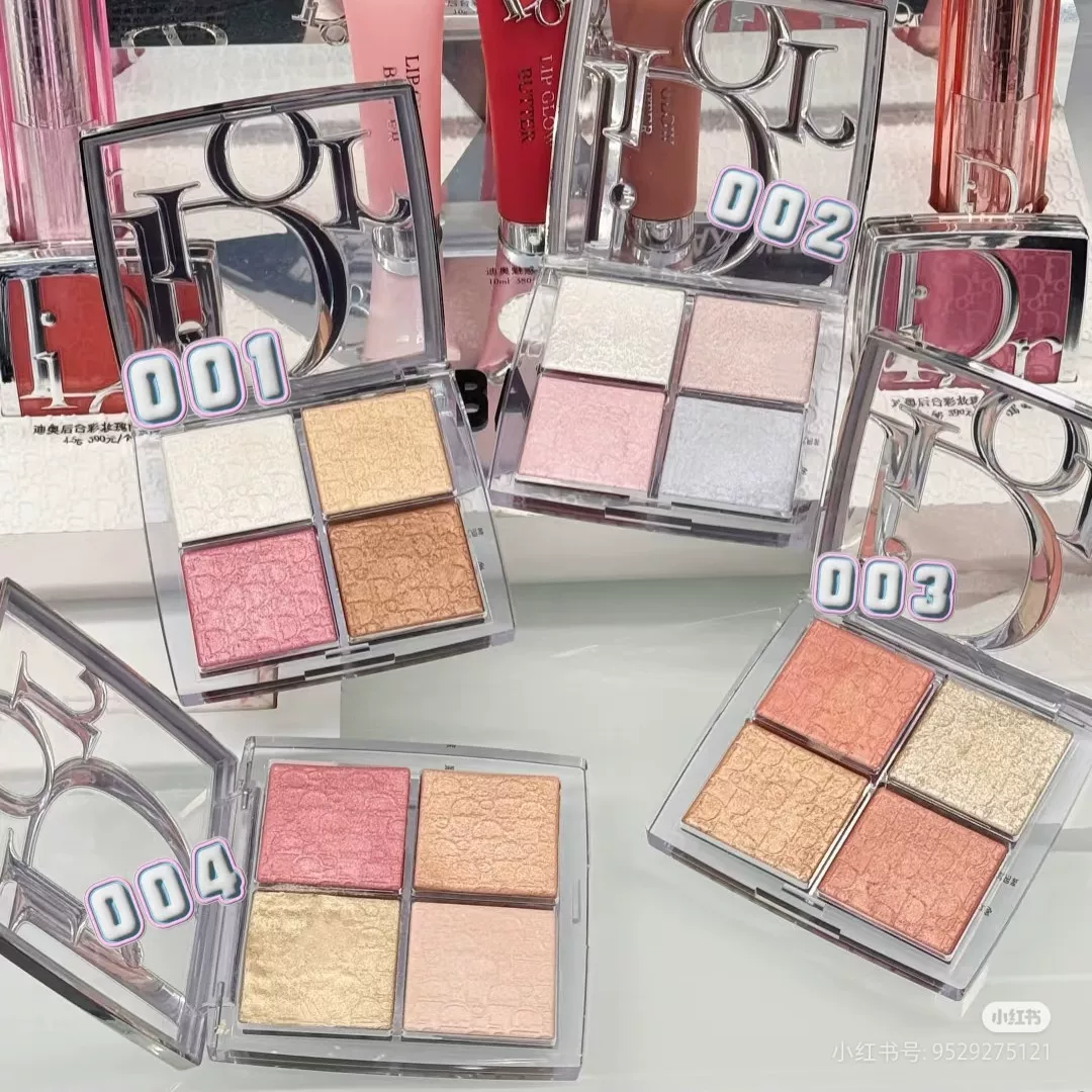 Dior, модный хайлайтер, многофункциональная пудра/румяна для лица повторного использования, новая версия, четыре цвета, 10 г
