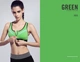 Áo vest thể thao nữ áo ngực dày đệm ở cường độ cao nhanh khô không có vòng thép chống sốc tập hợp chạy đồ lót thể dục