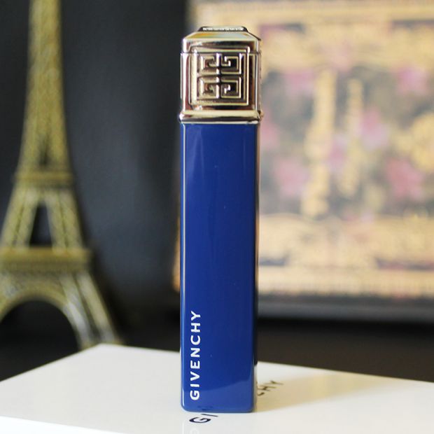 Japanese genuine Givenchy Givenchy lighter electronic open flame inflatable out-of-print collection grade g16 blue