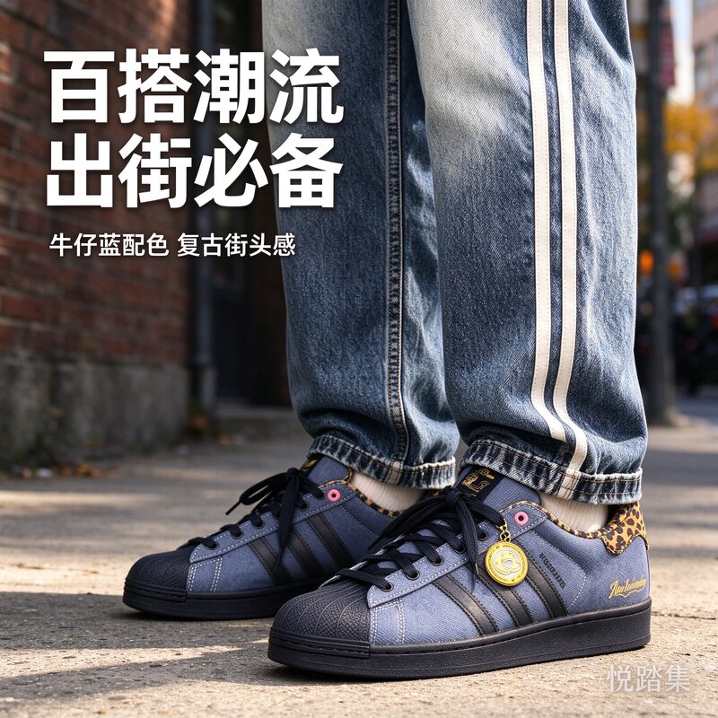 Adidas Originals Zootopia Collaboration Men's and Women's Shoes Superstar Shell-Toe Sneakers Kh7260 Adidas Originals Zootopia Collaboration Men's and Women's Shoes Superstar Shell-Toe Sneakers Kh7260