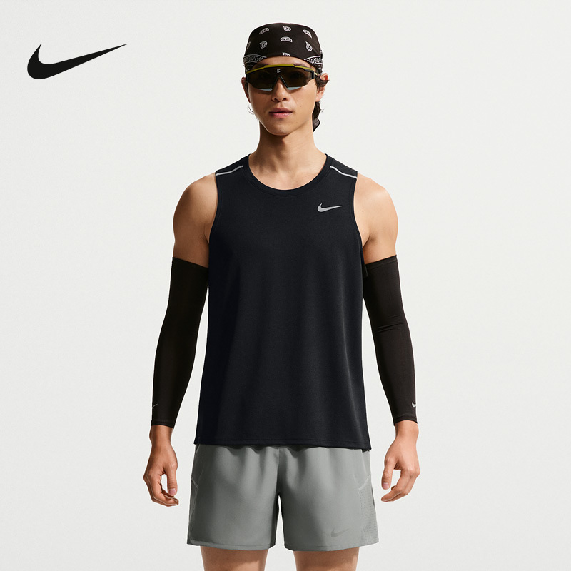 Nike Nike Vest Men's Summer Basketball Training Sweatshirt Breathable Quick-Drying Sleeveless Sports T-Shirt If2019-010