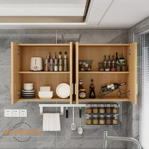 Кухонный шкаф на стены настенный шкаф балкон подвесной настенный шкаф для хранения ванной комнаты шкаф спальня верхний шкаф помещается шкаф