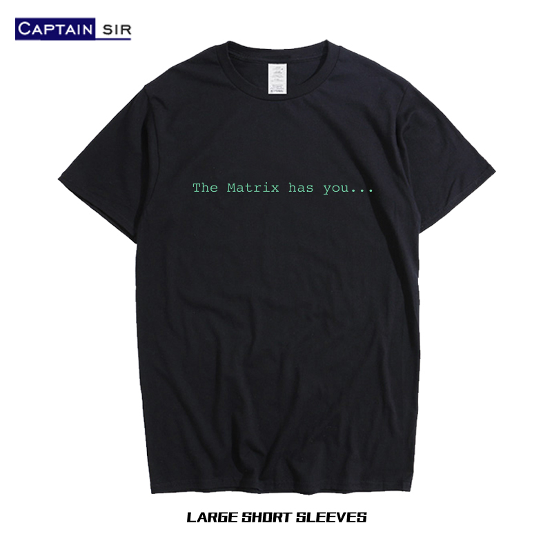 The Matrix Has You, the Matrix Reloaded, Keanu Reeves Style, Movie Merchandise Short-Sleeve T-Shirt, Unisex, 100% Cotton