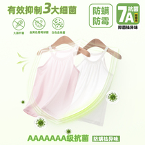 Girls suspender skirt summer thin modal baby suspender wear econo silk princess dress western style dress