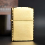 Оригинальная зубчатая медная мужская матовая глянцевая зажигалка