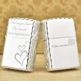 Ветрозащитная зажигалка, серебро 925 пробы, делается под заказ, официальный продукт, подарок на день рождения